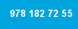 978 182 72 55 978 182 72 55